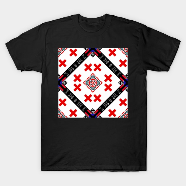 Abstract Art Pattern 018 T-Shirt by Grafititee